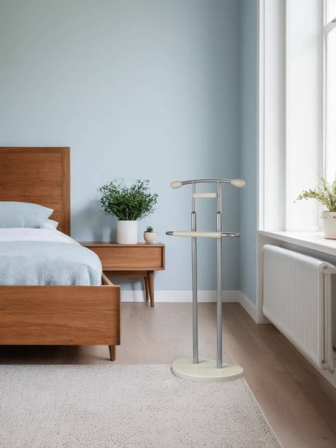 Вешалка костюмная ГАЛАНТ 333 металлик/слоновая кость Вешалка костюмная ГАЛАНТ 333 металлик/слоновая кость