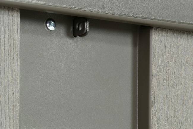 Сундук пластиковый WoodLook, 570 л, серый Сундук пластиковый WoodLook, 570 л, серый