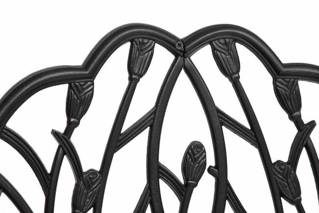 Скамья Secret De Maison Strauss (Штраус) алюминиевый сплав, 99хх56х76см, черный черный алюминиевый сплав Скамья Secret De Maison Strauss (Штраус) алюминиевый сплав, 99хх56х76см, черный черный алюминиевый сплав