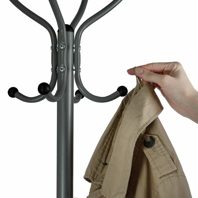 Вешалка напольная М 3 серый бетон Вешалка напольная М 3 серый бетон