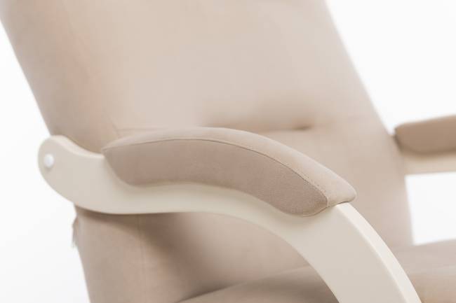 Кресло-качалка Leset Дэми Слоновая кость V18 бежевый Кресло-качалка Leset Дэми Слоновая кость V18 бежевый