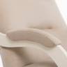 Кресло-качалка Leset Дэми Слоновая кость V18 бежевый Кресло-качалка Leset Дэми Слоновая кость V18 бежевый