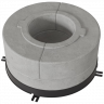 Комплект бетонных теплоаккумулирующих дисков d-150мм (4 шт., 2 слоя, V1)