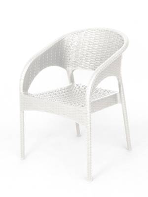 Кресло Rattan Ola dom, белый