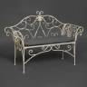 Скамья Secret de Maison BEAUJOLAIS + подушка (mod. PL08-8574) металл, 136х46х96см, белый антик (antique white) белый