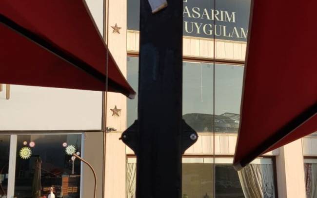 Профeссиональный зонт MAESTRO DOUBLE 300 квадратный Профeссиональный зонт MAESTRO DOUBLE 300 квадратный