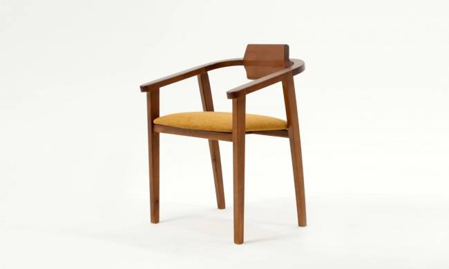 Стул-кресло Челси ПМ орех/карри