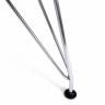Стул CINDY IRON CHAIR (EAMES) (mod. 002) металл, пластик, 51x46x82,5, черный (Комплект из 4 шт.)