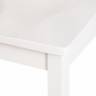 Стул жёсткое сиденье Камилла (CAMILLE) дерево гевея, МДФ, 44х54х95, pure white (402)  (Комплект из 2 шт.) pure white (402) дерево гевея, МДФ
