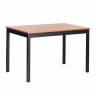 Обеденный комплект Соната (стол + 4 стула) / Sonata dining set массив сосны, стол: 120х75х73см  стул :41х50х95см, антик/чёрный антик/чёрный массив сосны