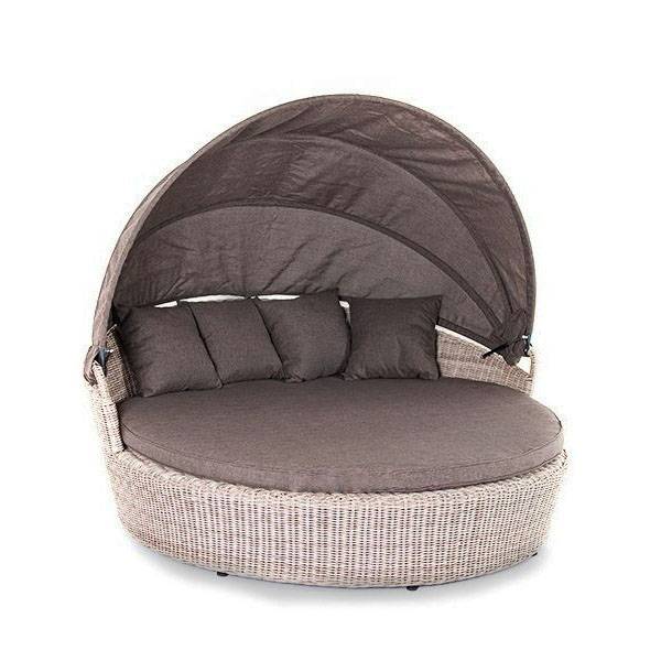 "Стильяно" плетеная кровать круглая, цвет бежевый "Стильяно" плетеная кровать круглая, цвет бежевый