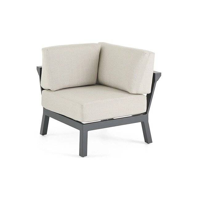 Угловой диван из алюминия Graphite