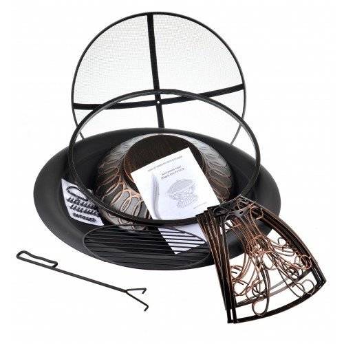 Круглая костровая чаша Hugett Fire Pit 022B Круглая костровая чаша Hugett Fire Pit 022B