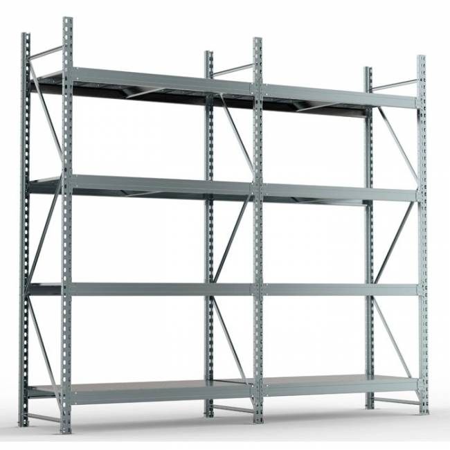 Стеллаж металлический SGR-V-Zn 1284-2,5-DS