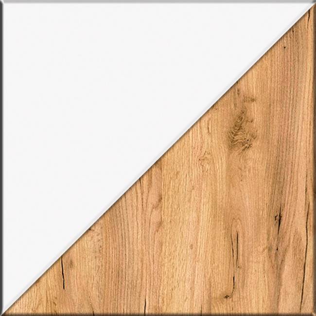 Комод Остин 16.221 цвет белый шагрень/дуб крафт золотой Комод Остин 16.221 цвет белый шагрень/дуб крафт золотой