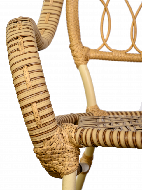 Стул Java (Ява) искусственного, слоновая кость