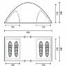 Палатка Campack Tent Travel Voyager 4