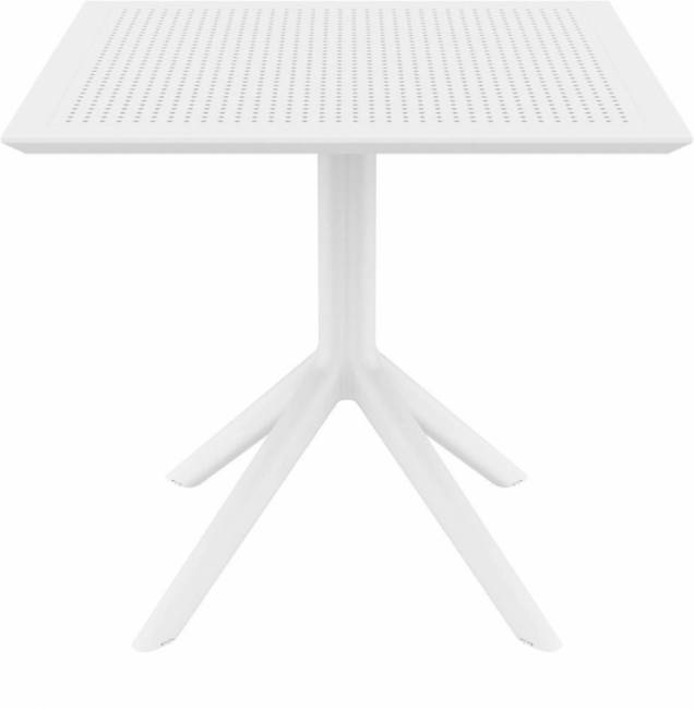 Стол пластиковый Sky Table 80 белый 800х800х740 мм