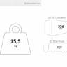 Стол пластиковый Sky Table 80 белый 800х800х740 мм
