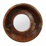 Зеркало Secret De Maison PLATE ( mod. FS-2154) дерево манго, Dia 53, Г 12 cm, коричневый