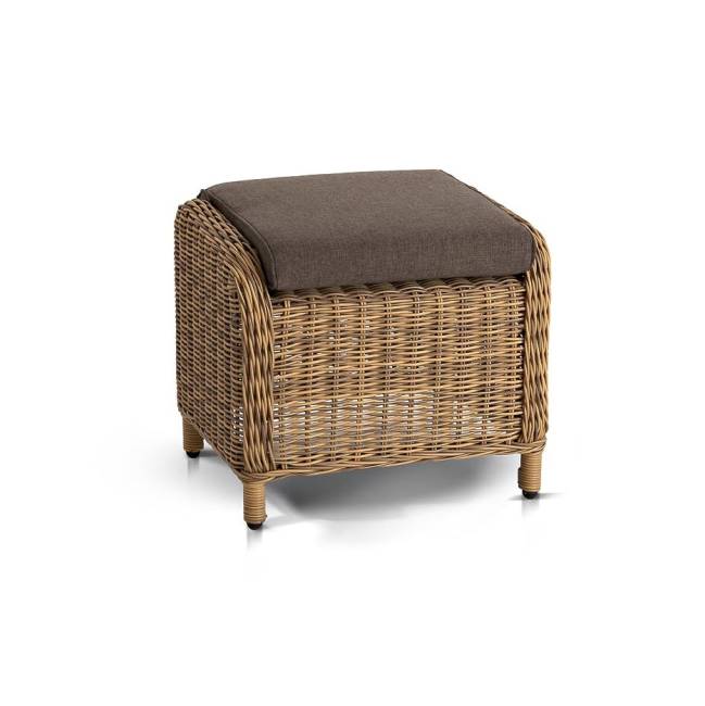 "Толедо" пуф плетеный, цвет соломенный