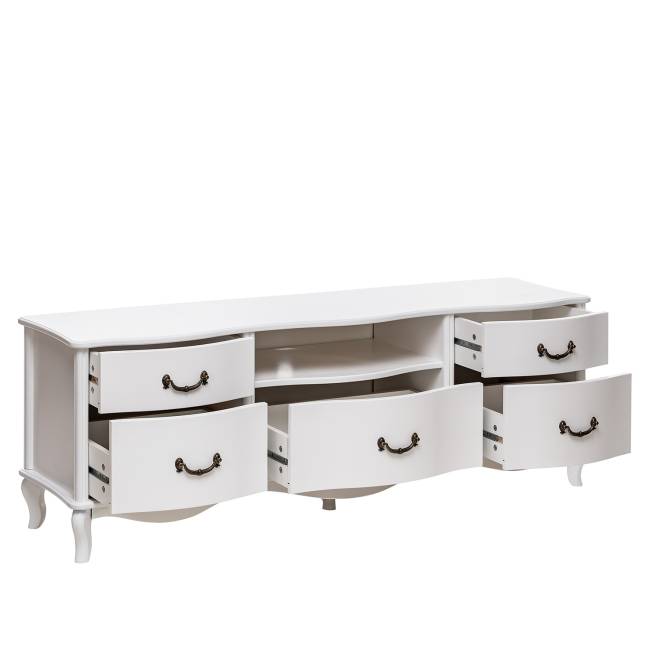 Тумба под ТВ Leset "Джульетта-2" Молочный дуб Тумба под ТВ Leset "Джульетта-2" Молочный дуб