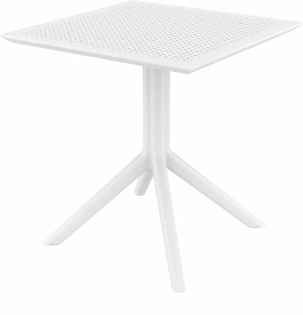 Стол пластиковый Sky Table 70 белый 700х700х740 мм