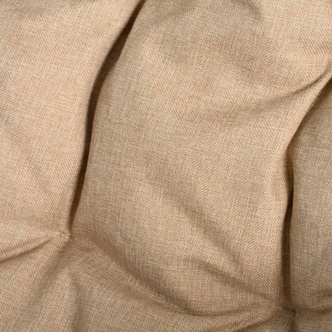 Кресло качалка с подножкой из искусственного ротанга, орех, разборное