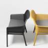 Подушка для дивана Net Bench серый Sunbrella 535х1055х70 мм