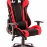 Кресло Everprof Lotus S4 Ткань Черный/Красный