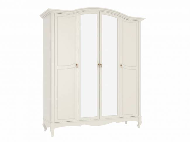 Шкаф Малонн Ави 4-х створчатый Белый