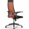 Кресло Sit 10 B1-111U - X2+UMF(X1) /Ub00/Wh00/U0mL-b(M09.B11.G19.W02), оранжевый-черный