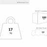 Стол пластиковый Sky Table105 оливковый 1050х740 мм