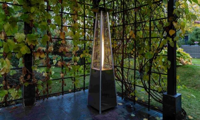 Уличный газовый обогреватель EVA из нержавеющей стали Уличный газовый обогреватель EVA из нержавеющей стали