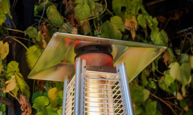 Уличный газовый обогреватель EVA из нержавеющей стали Уличный газовый обогреватель EVA из нержавеющей стали