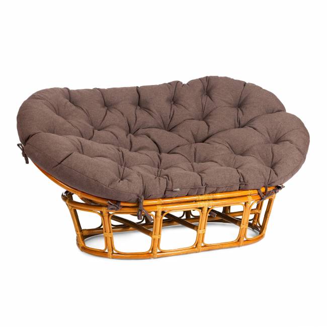 Диван MAMASAN/МАМАСАН 23/02 W /с подушкой/ подушка 182х119 см, 169х102х80 см, Pecan (орех), ткань, коричневый, 3М7-147 Pecan (орех)