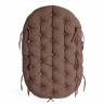 Диван MAMASAN/МАМАСАН 23/02 W /с подушкой/ подушка 182х119 см, 169х102х80 см, Pecan (орех), ткань, коричневый, 3М7-147 Pecan (орех)