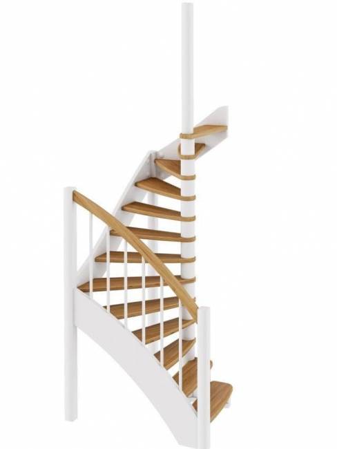 Деревянная лестница ЛС-04м под покраску Деревянная лестница ЛС-04м под покраску