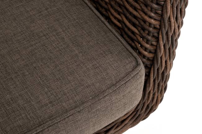 "Прованс" кресло из искусственного ротанга, цвет коричневый