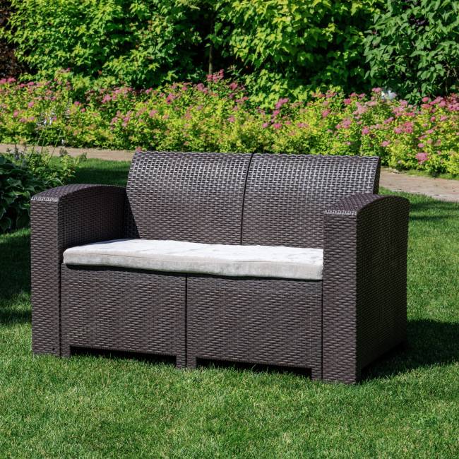 2-х местный диван LANA LUX коричневый