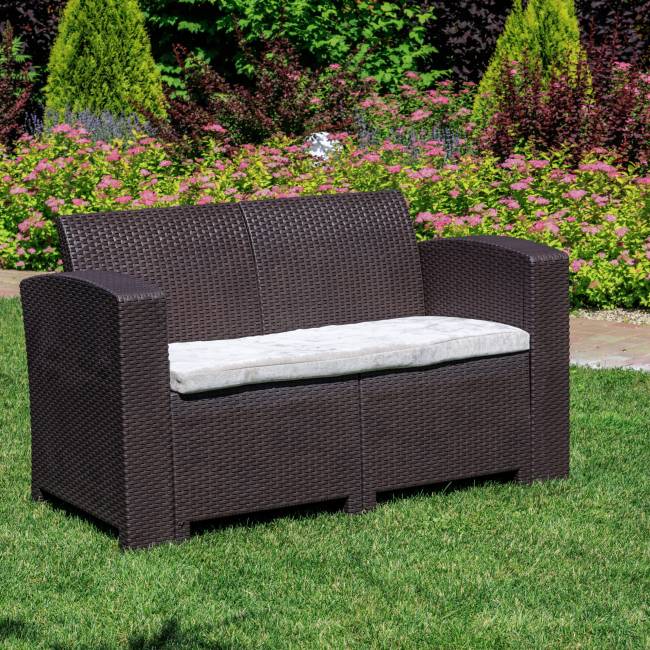 2-х местный диван LANA LUX коричневый