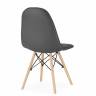 Стул деревянный Kvadro 1 gray / wood